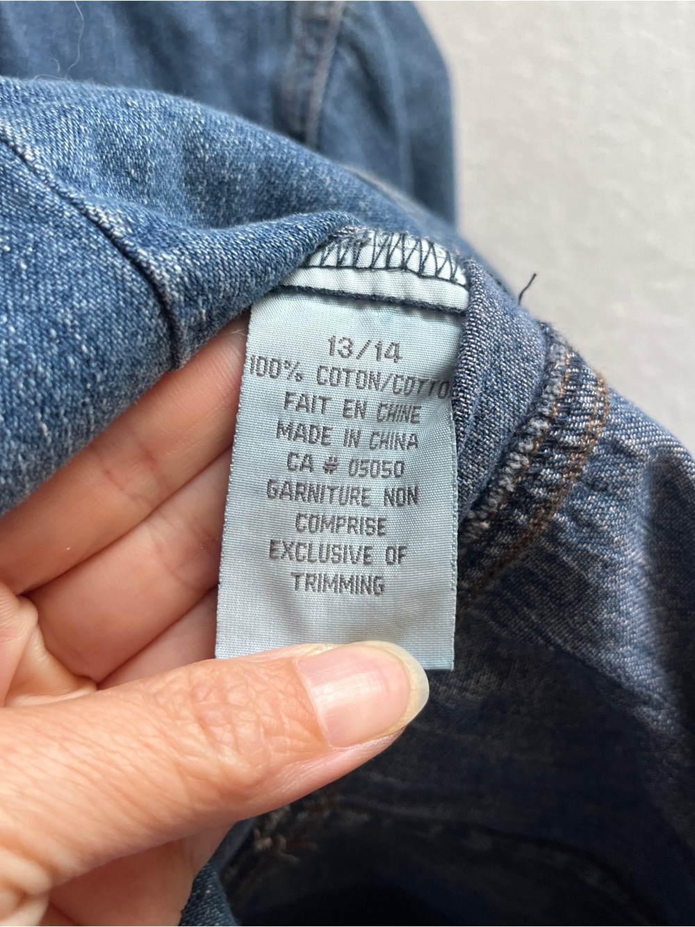 Jacob Annexe Vintage Blue Denim Button-Front Long Jacket Coat S - Picture 4 of 8